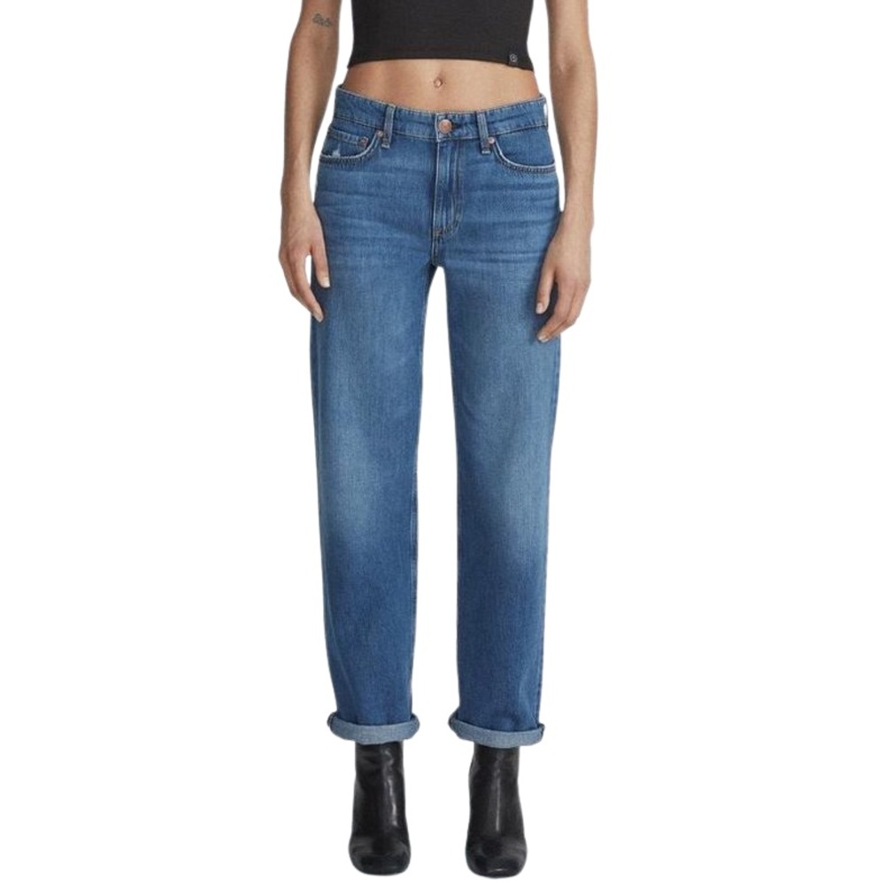 Rag and Bone Dre Low-Rise Slim Boyfriend Jean 26